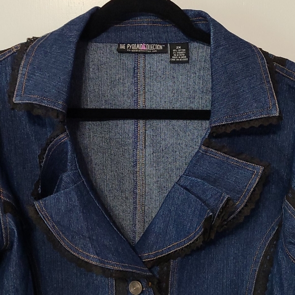 Pyramid Denim jacket - Picture 6 of 7